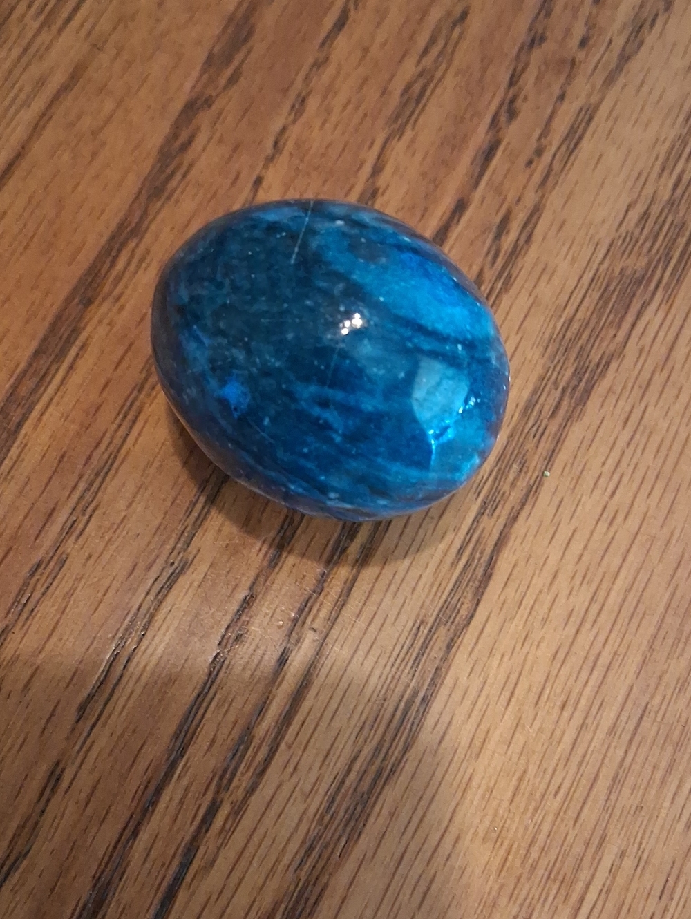 Polished Labrodite Blue snall egg